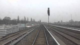 Führerstandsmitfahrt SBahn Berlin Leerfahrt BR 485 von Südkreuz nach Hermannstrasse in 4K [upl. by Mame]