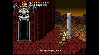 Battletoads in Battlemaniacs Super Nintendo SNES Gameplay [upl. by Arie]