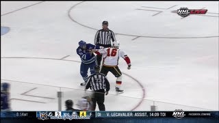 Brian McGrattan vs Tom Sestito Apr 6 2013 [upl. by Rurik]