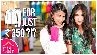 LIT  Budget Makeover under 500  Mrunal Thakurs Look in Meena Bazaar  FML S2 14 [upl. by Eelytsirk59]