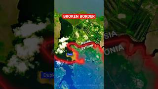 Russias Weirdest Borders 🔥🇷🇺 maps facts russia borders estonia history facts geography [upl. by Otxilac741]