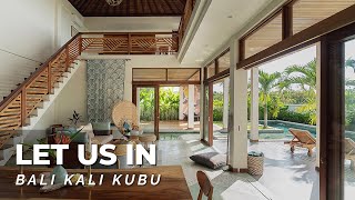 A Modern Yogis Paradise Home Tour 🧘  Bali Kali Kubu Padang Padang Villa 🏝  Let Us In S01E08 [upl. by Cesaria]