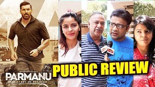 Parmanu Movie FIRST Day FIrst Show Theater REVIEW  John Abraham Diana Panty [upl. by Aivon]