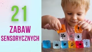 POMYSŁY NA ZABAWY SENSORYCZNE DLA DZIECI Z AUTYZMEM I NIE TYLKO [upl. by Syah]