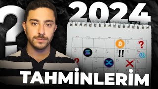 2024 Yılı İçin Milyoner Edecek 11 Kripto Tahminim 2 Bölüm [upl. by Nomad]