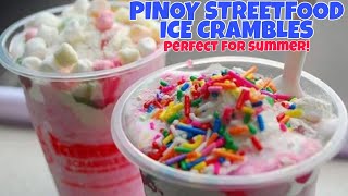 FILIPINO STREETFOODS ICE CRAMBLE Shorts ASMR [upl. by Eak]