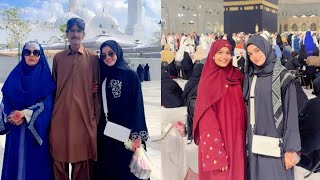 Laiba Khan Performs Umrah With Family Pictures  Pakistani Celebrities  Umrah  Viral  Trending [upl. by Atis]