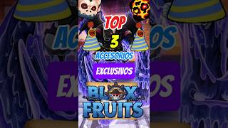 ¡Top accesorios Más EXCLUSIVOS en Blox Fruits bloxfruits roblox feedshorts [upl. by Gnohc]