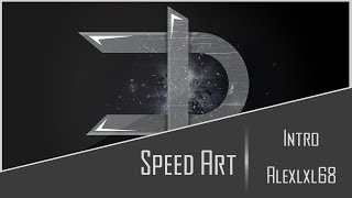 LiighT Design Logo quotLDquot l Speed Art [upl. by Maryann508]