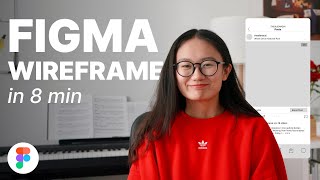 Figma UX tutorial for beginners  Wireframe [upl. by Pauwles]