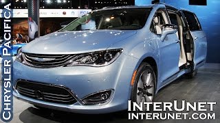 2017 Chrysler Pacifica  new hybridelectric minivan [upl. by Nitz]