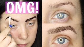 Semi Permanent BROWS HOW TO Tint your Brows  Jade Madden [upl. by Ansel]