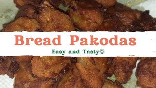 Bread Pakoda Recipe  Simple AND Easy  DostiesForever123 [upl. by Calen]