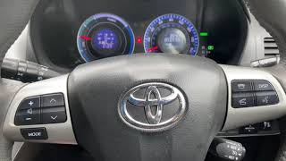 Check hybrid system  P3000 Toyota Auris or Prius  no crank no start ￼￼ [upl. by Ateekal]