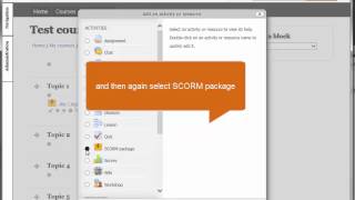 Uploading SCORM training course to moodle [upl. by Renell]