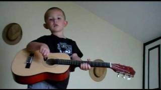 PRODIGE  3 ans joue de la guitare voir les autres vidéos [upl. by Eirelav589]