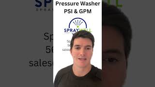 Beginners Guide to pressure washer GPM amp PSI pressurewashing powerwashing equipment [upl. by Hanikahs]