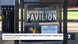 Synthetic skating rink to create new holiday tradition [upl. by Keryt]