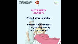 ESIC Benefits Maternity Benefit [upl. by Kyriako]