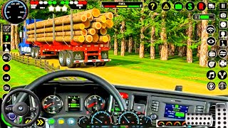 315 auto trailer truck loading transport duty games  truck driving simulator gameplay android [upl. by Deeraf471]