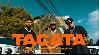 Tiagz X Fuerza Regida X El Alfa  TACATA REMIXLetralyrics [upl. by Eimile]