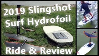 2019 slingshot Surf and SUP Hydrofoils Review [upl. by Eadie989]