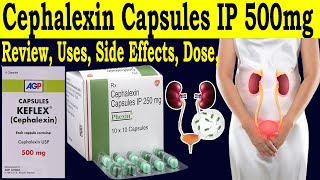 Cephalexin Capsules ip 500mg hindi  Cephalexin capsules ip 250 mg  Uses Side Effects Dose [upl. by Ellirehs]