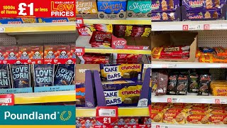 POUNDLAND CONFECTIONERIES  1000S OF ITEMS £1 OR LESS AUG 2022  POUNDLAND HAUL  TRAVELANDSHOP [upl. by Liahkim860]