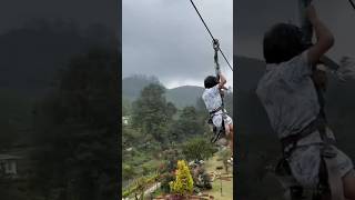 Zipline munnar diaries shorts shortsfeed zipline [upl. by Einna755]