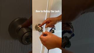 How to ReKey a Kwikset Lock without calling a locksmith shorts newhome newhomegadgets [upl. by Peedus]