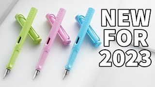 Handson With the 2023 LAMY safari Fountain Pens [upl. by Bent19]