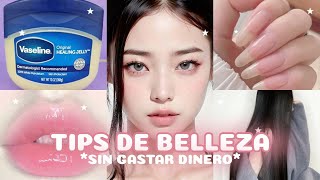 20 TIPS de BELLEZA para ADOLESCENTES SIN GASTAR DINERO 💘✨ [upl. by Millar]