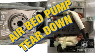 How to open a air bed internal pump [upl. by Gerson]