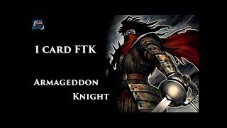 【YGOPRO】1 Card FTK Armageddon Knight【遊戲王ADS】 [upl. by Olshausen]