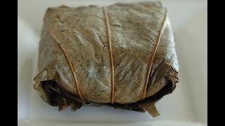 sticky rice in lotus leaves  How to Make Recipes  Easy To Learn [upl. by Tnafni362]