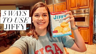 5 EASY WAYS TO USE JIFFY CORNBREAD MIX WHEN YOURE ON A BUDGET THE SIMPLIFIED SAVER [upl. by Steffi]