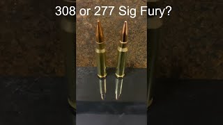 277 Sig Fury better than 308 762x51 🫠shorts precisionrifle hunting [upl. by Juni970]