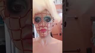 hell Raiser Makeup halloweenideas halloweenmakeup halloween2020 spoiledcosmetics hellraiser [upl. by Nemzaj]