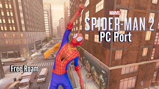 Marvels Spider Man 2 PC Port 148 Unofficial Free Roam for Miles Morales [upl. by Courtland]