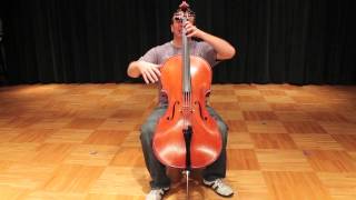 Cello Instruction with Kayson Brown Natural Cello Posture [upl. by Betsy]