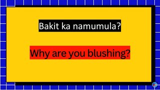 TAGALOG ENGLISH SPEAKING TUTORIALCOMMON SENTENCES FILIPINOS USE EVERYDAY 19 tagalogenglishlesson [upl. by Jacquelynn]