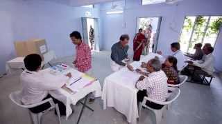 SETTING UP EVM IN POLLING STATION [upl. by Kellby833]