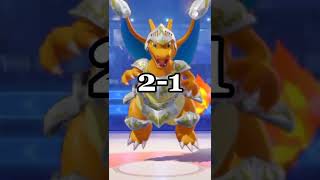 Pokemon Unite charizard vs dragonitecharizard vs dragonite pokemon unite pokemonuniteshorts [upl. by Arabrab]