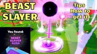 How to get BEAST SLAYER Aura in FIND THE AURAS Roblox [upl. by Newmark]