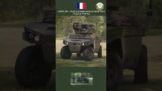 DRAILER  Multipurpose tactical robot from Arquus France army military [upl. by Cindi]