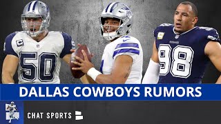 Cowboys Rumors On Dak Prescott Contract Sean Lee amp Tyrone Crawford Retiring  News On Roster Moves [upl. by Lail]