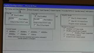 Mach3 Spindle relay setup [upl. by Hastings]