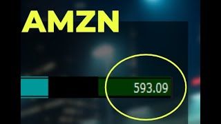 Play of the Day  AMZN 590 solid win [upl. by Annaeg449]