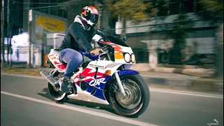 SHORT VIDEO CINEMATIC CBR 400 RR  OLD GENESIS  REC BY SONY A6000 SONY 85MM cinematic cbr400r [upl. by Aisor]