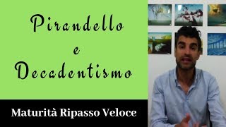 Pirandello Decadentismo [upl. by Milla]